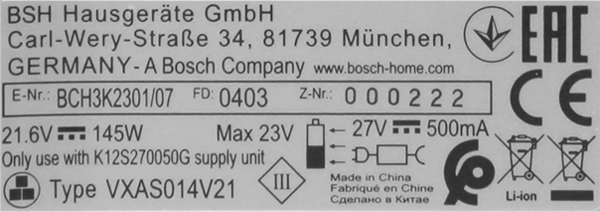 11046362 Plášť Bosch | Siemens