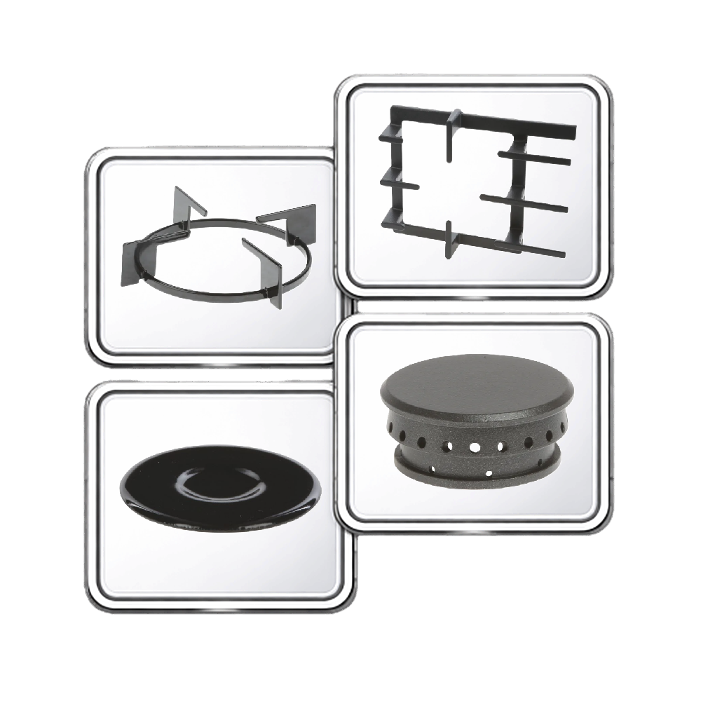 Kryty / mřížky hořáku / rozdělovače