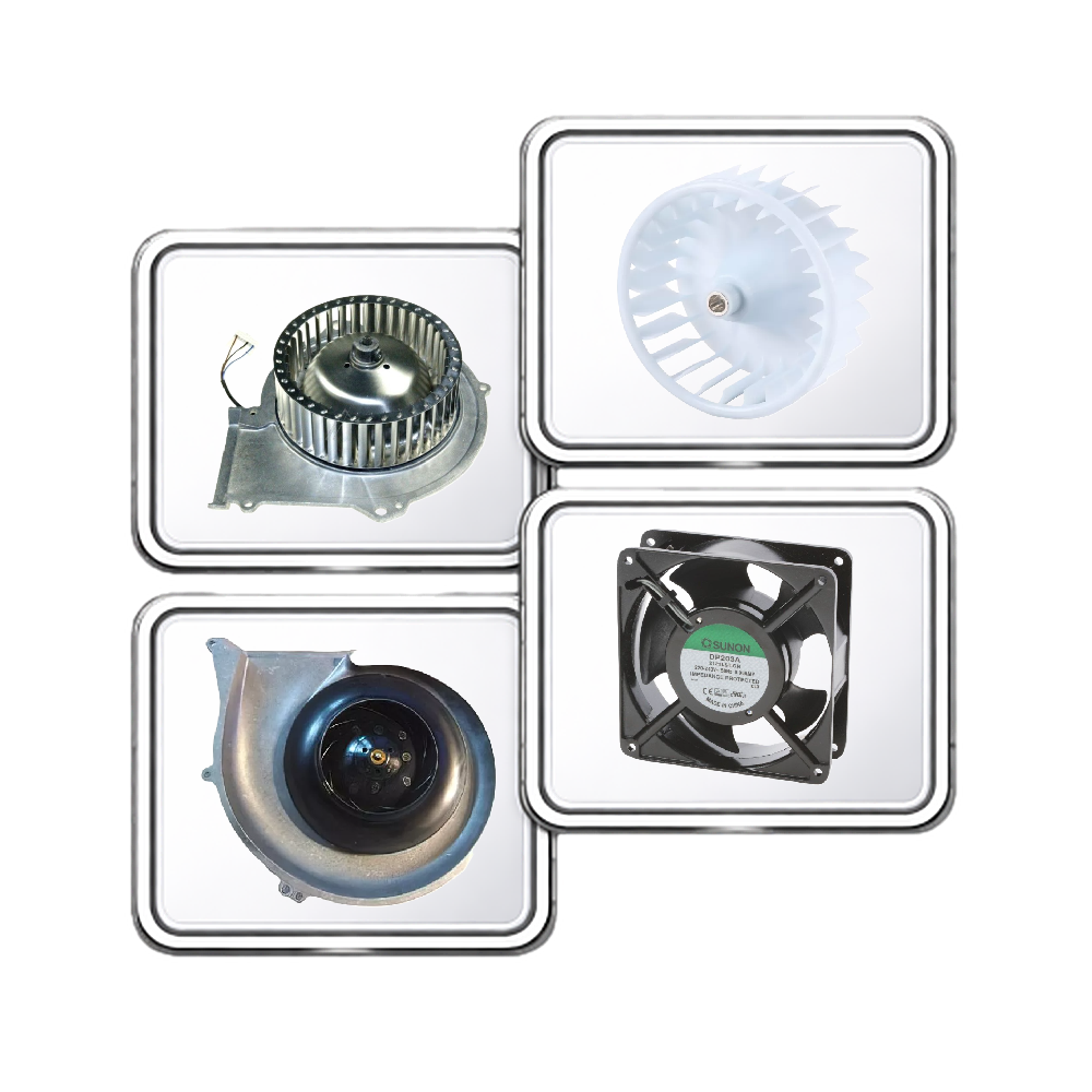 Ventilátory do sušičiek bielizne