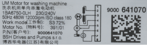 00145434 Motor