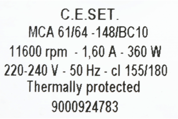 00145624 Motor