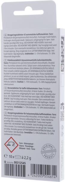 00312545 Čisticí tablety Bosch | Siemens