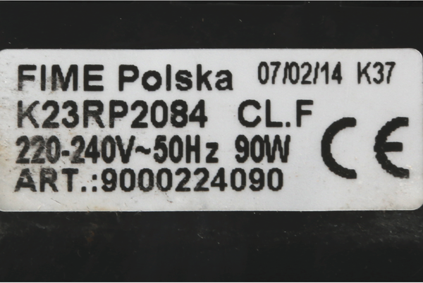 00483092 Motor ventilátora