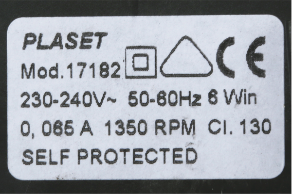 00497730 Motor ventilátora