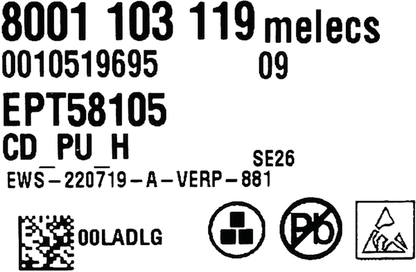 00630217 Naprogramovaný výkonový modul Bosch | Siemens