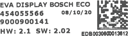 00630334 Modul display Bosch | Siemens