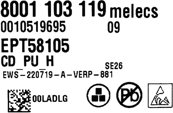 00631745 Naprogramovaný výkonový modul Bosch | Siemens