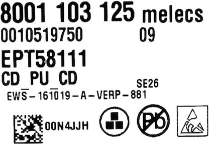 00637981 Naprogramovaný výkonový modul Bosch | Siemens