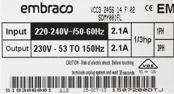 00654592 Technologie Inverter Bosch | Siemens