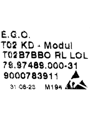 00750788 Řídící modul Bosch | Siemens