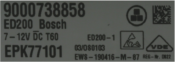 00751261 Operační modul Bosch | Siemens