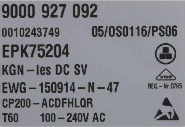 00754435 Modul Bosch | Siemens