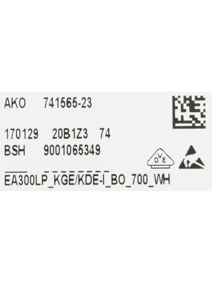 00754778 Nenaprogramovaný řídicí modul Bosch | Siemens