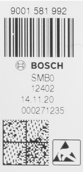 10016229 SMM nenaprogramovaný Bosch | Siemens