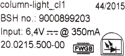 11008822 Dioda LED Bosch | Siemens