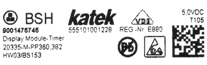 11036751 Operační modul Bosch | Siemens