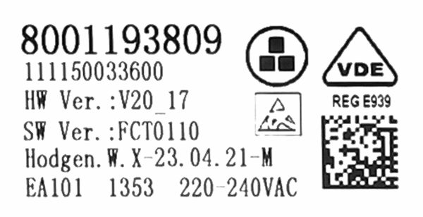 11042181 Nenaprogramovaný řídicí modul Bosch | Siemens