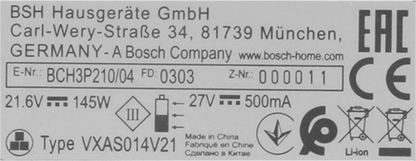 11046236 Plášť Bosch | Siemens
