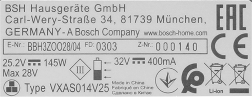 11046402 Plášť Bosch | Siemens