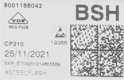 11046822 Programátor Bosch | Siemens