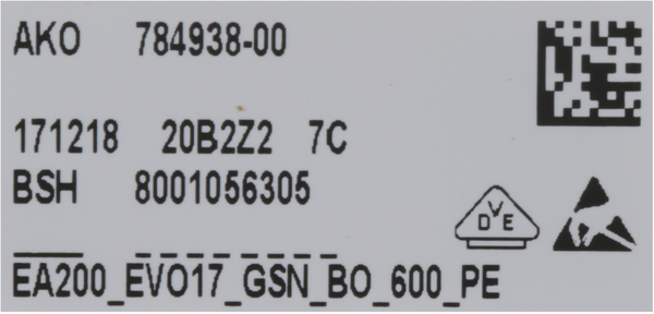 11048287 Programátor Bosch | Siemens