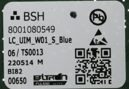 11050931 Ovládací modul naprogramovaný Bosch | Siemens