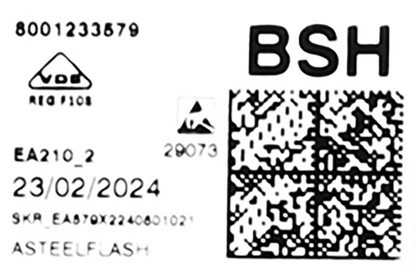 11055393 Nenaprogramovaný řídicí modul Bosch | Siemens