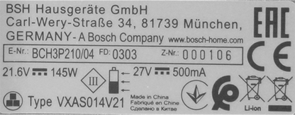 11059691 Plášť Bosch | Siemens