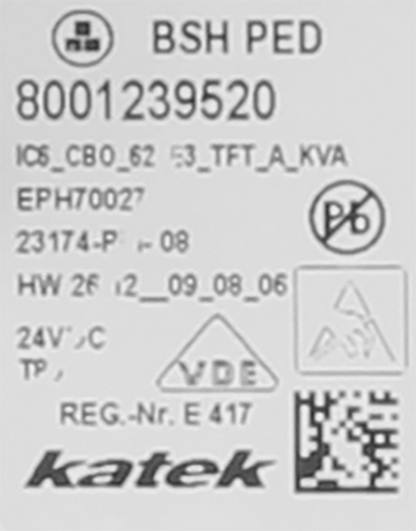 12006780 Ovládací modul naprogramovaný Bosch | Siemens