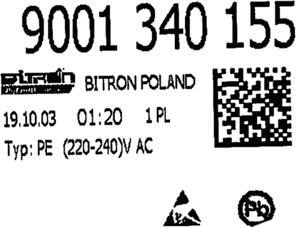 12020348 Naprogramovaný výkonový modul Bosch | Siemens