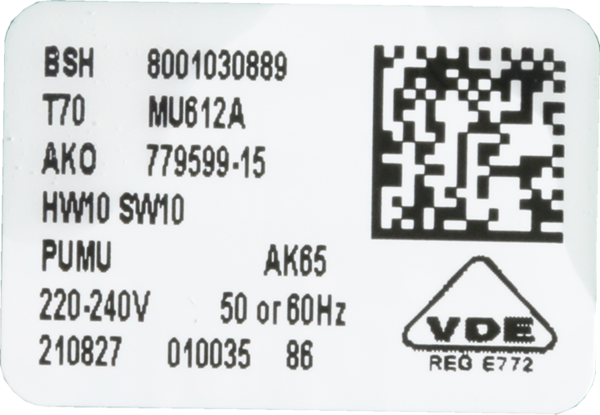 12030512 Modul výkonu/invertoru naprogramován Bosch | Siemens