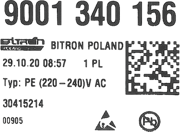 12032830 Naprogramovaný výkonový modul Bosch | Siemens