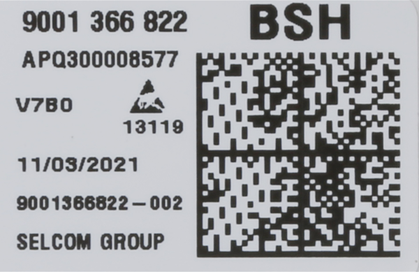 12033420 Modul display Bosch | Siemens