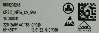 12039296 Nenaprogramovaný řídicí modul Bosch | Siemens