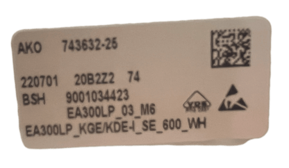 00752479 Řídící modul do lednice naprogramovaný Bosch | Siemens