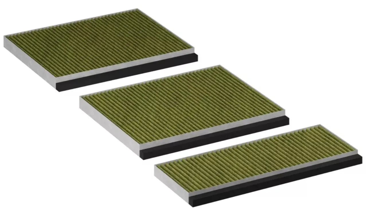 17008032 Sada uhlíkové filtry do odsavače par 3ks Bosch | Siemens