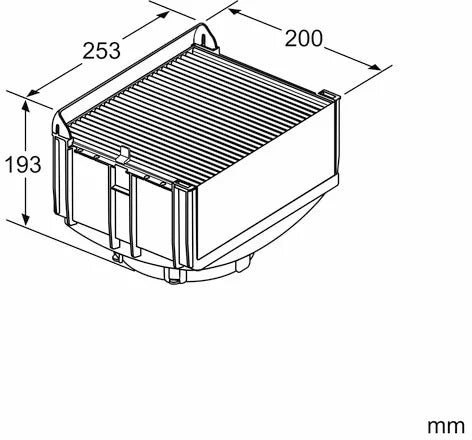 17004060 Cirkulační sada do odsavače par Bosch | Siemens