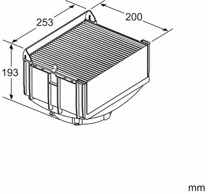 17004060 Cirkulační sada do odsavače par Bosch | Siemens