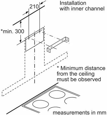 17004060 Cirkulační sada do odsavače par Bosch | Siemens