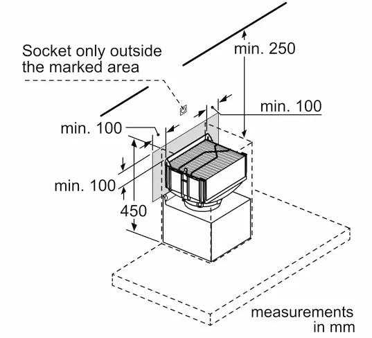 17004060 Cirkulační sada do odsavače par Bosch | Siemens